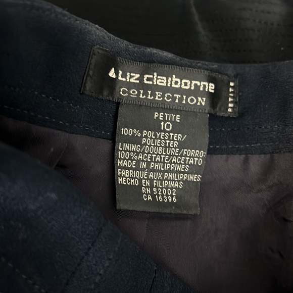 NWT Liz Claiborne Blue Mood Pencil skirt - Picture 4 of 4